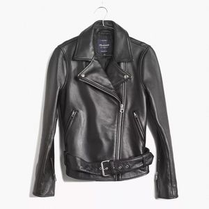 Madewell Ultimate Leather Motorcycle Jacket